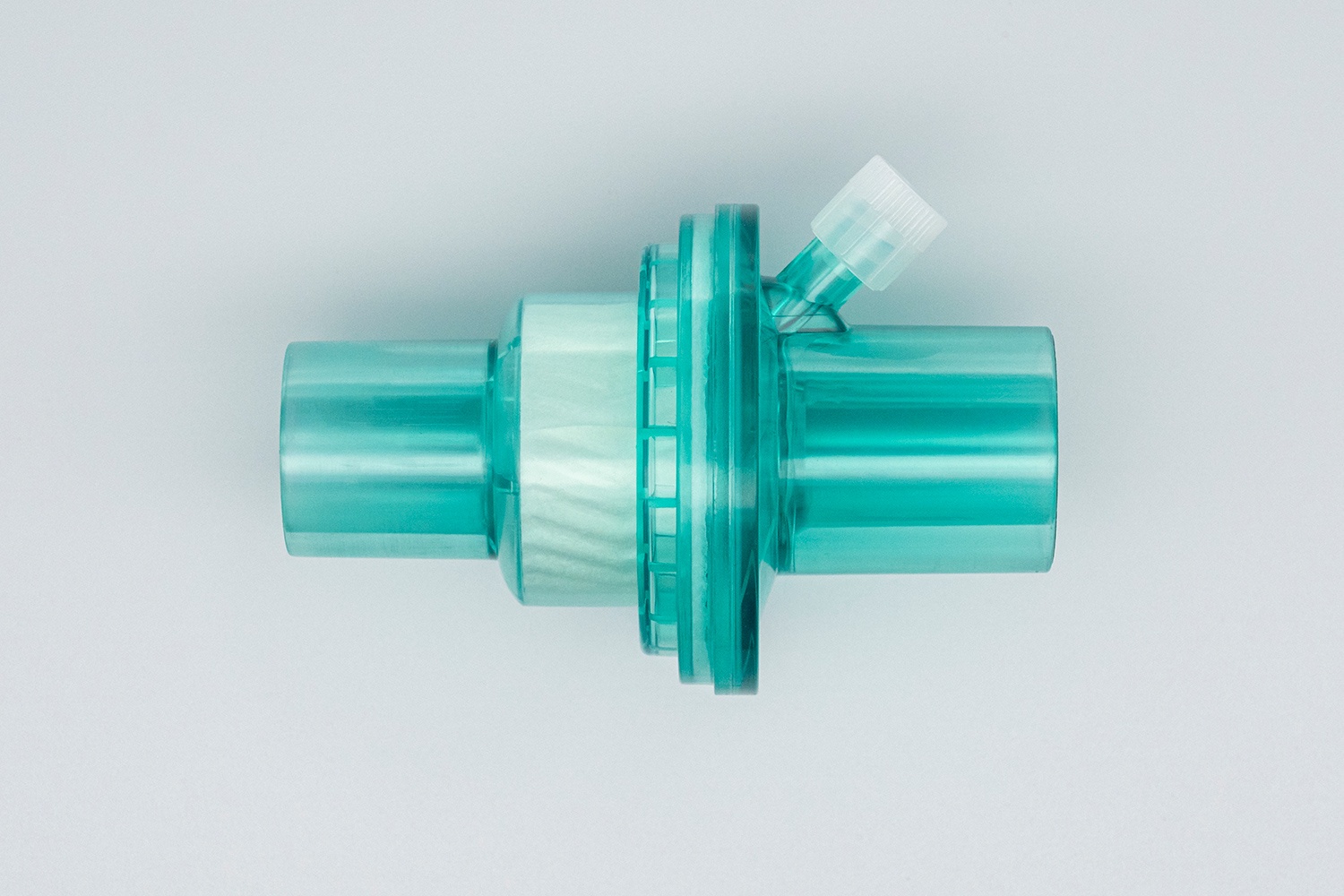 Disposable heat and moisture exchange filter